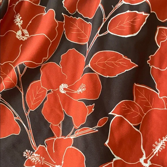 Acacia Swimwear Red Floral Bodysuit - Picture 4 of 8